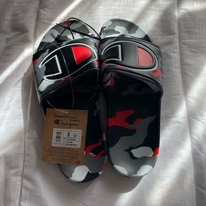 Mens Champion Camo Slide